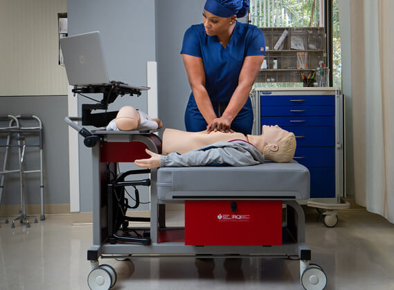 CPT Compressions on RQI training system
