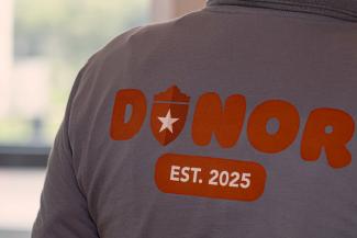 Blood Donor Center incentive tshirt