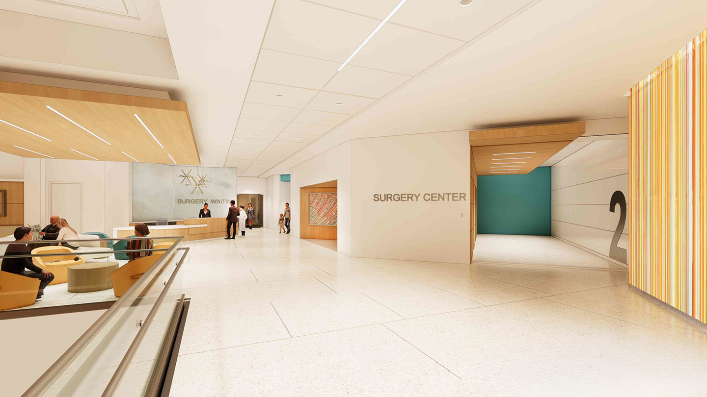 Surgery Center reception area